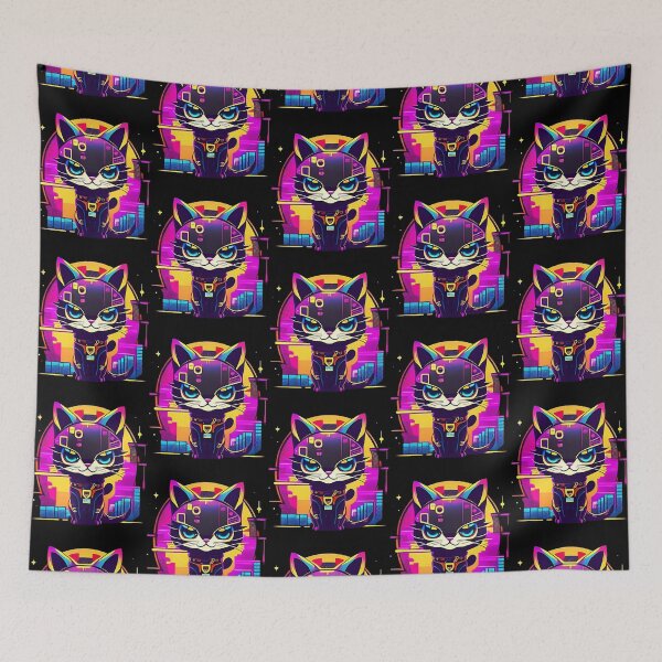 Item preview, A Cat Cyberpunk - collection II - v1 designed and sold by LashondaHazel.