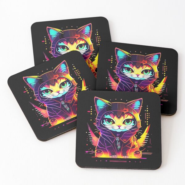 Item preview, A Cat Cyberpunk - collection II - v2 designed and sold by LashondaHazel.