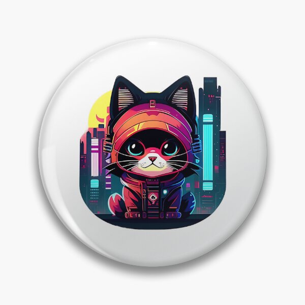 Item preview, A Cat Cyberpunk - collection II - v14 designed and sold by LashondaHazel.