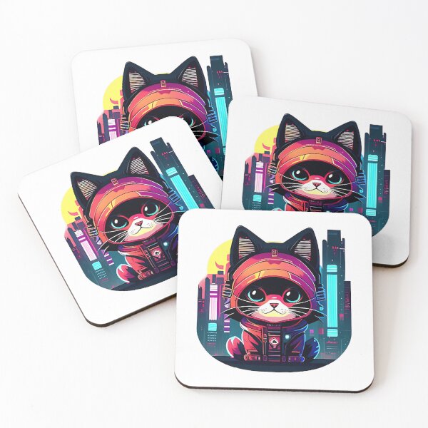 Item preview, A Cat Cyberpunk - collection II - v14 designed and sold by LashondaHazel.