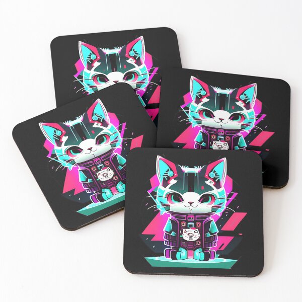 Item preview, A Cat Cyberpunk - collection II - v16 designed and sold by LashondaHazel.