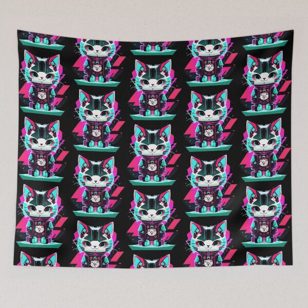 Item preview, A Cat Cyberpunk - collection II - v16 designed and sold by LashondaHazel.
