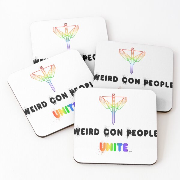 Item preview, Weird Con People Unite designed and sold by KKFosterArt.