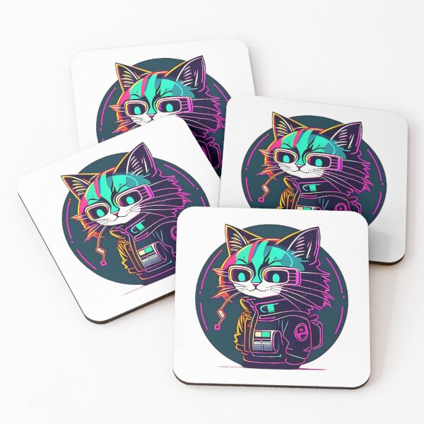 Item preview, A Cat Cyberpunk - collection II - v19 designed and sold by LashondaHazel.