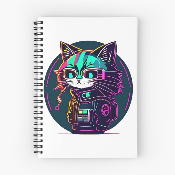 Item preview, A Cat Cyberpunk - collection II - v19 designed and sold by LashondaHazel.