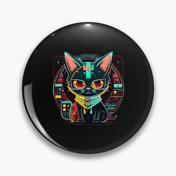 Item preview, A Cat Cyberpunk - collection II - v21  designed and sold by LashondaHazel.
