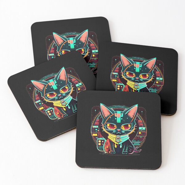 Item preview, A Cat Cyberpunk - collection II - v21  designed and sold by LashondaHazel.