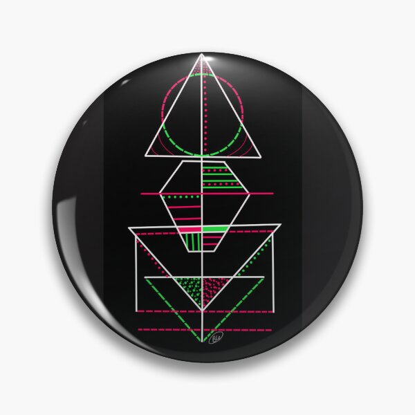 Item preview, Neon Geometric Design (Bigger) designed and sold by IdrisRose.