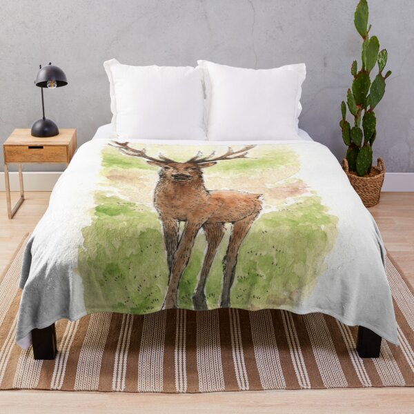 Item preview, Stag - Watercolour designed and sold by Brett Miley.