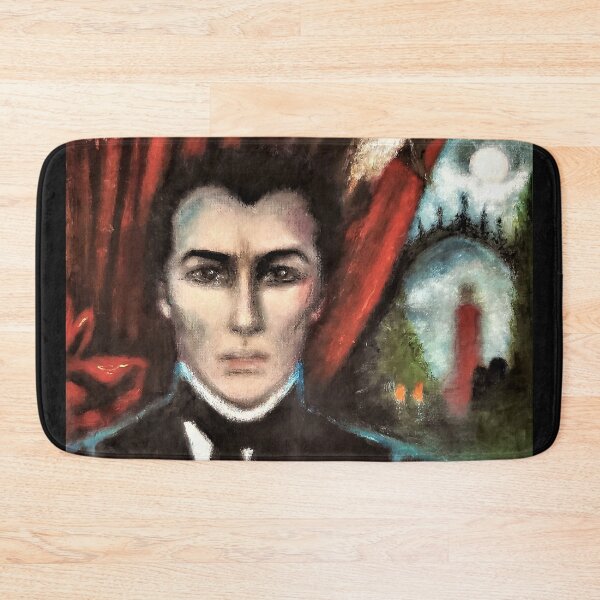 Item preview, Christopher Lee as Dracula designed and sold by The Mysterious Domain Alyne Whiteswan Fine Art Prints and Merch.