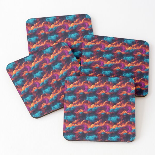 Item preview, Colorful Smoky Clouds Pattern designed and sold by kaliburrito.