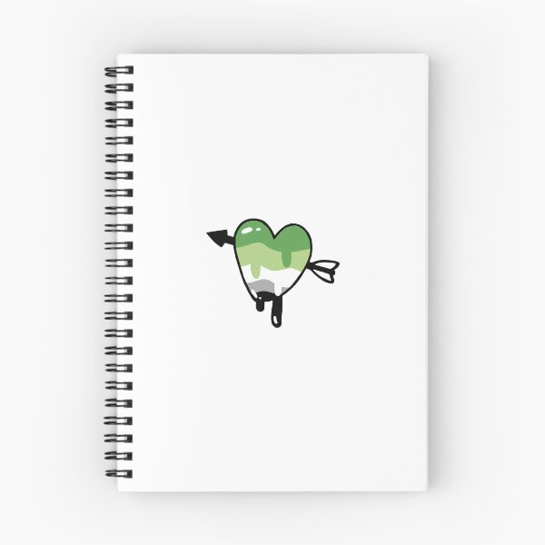Aperçu de l'œuvre Aro fierté coeur créée et vendue par EggKidArt.