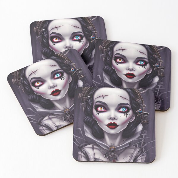 Item preview, "Neo surreal cyberpunk Snow White" designed and sold by Songedete.