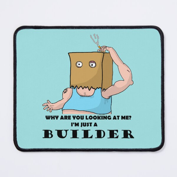 Item preview, Carton-man the hero of typical bulidplace. designed and sold by RaczekForArt.