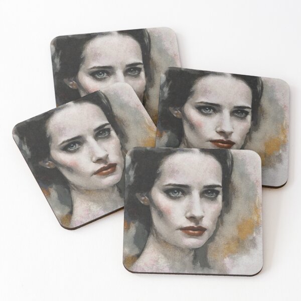 Item preview, digital portrait of Eva Green designed and sold by bogfl.