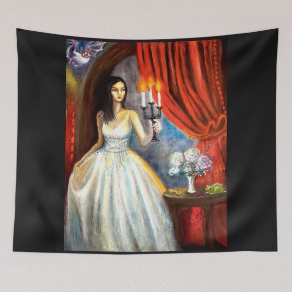 Item preview, Gothic Romance designed and sold by The Mysterious Domain Alyne Whiteswan Fine Art Prints and Merch.