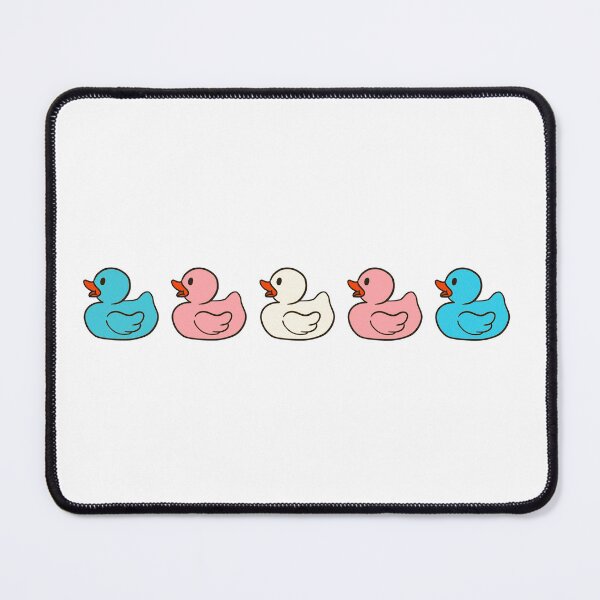 Item preview, Trans Pride Rubber Ducks designed and sold by ParticleStudios.