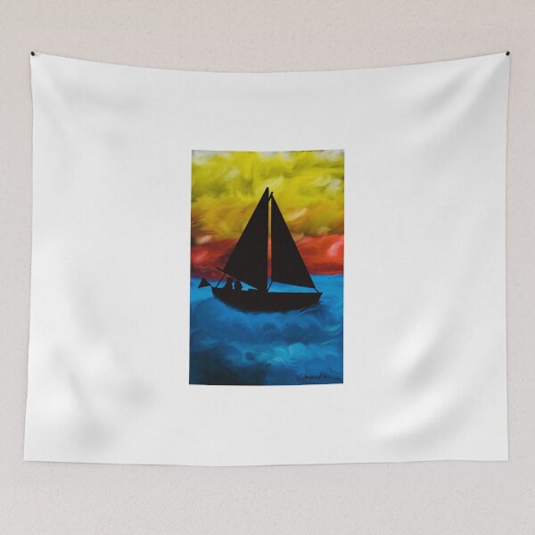 Item preview, Sailing into the Night Sky designed and sold by Aleksandra Fayerman.