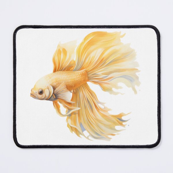 Item preview, Betta Splendens Watercolor Fish designed and sold by SchorlCraft.