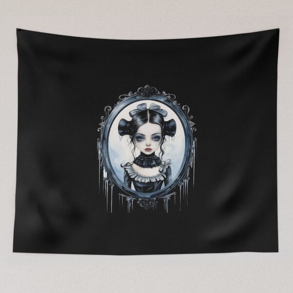Item preview, Gothic doll - Nadja doll - Creepy designed and sold by GlunmanStore.