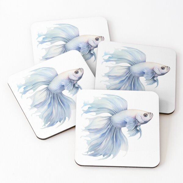 Item preview, Betta Splendens Watercolor Fish designed and sold by SchorlCraft.