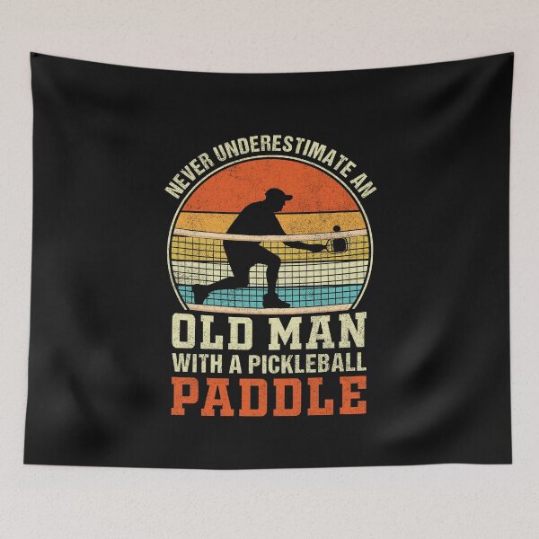 Item preview, Divertido nunca subestimes a un anciano con Pickleball Paddle designed and sold by Best Designer.