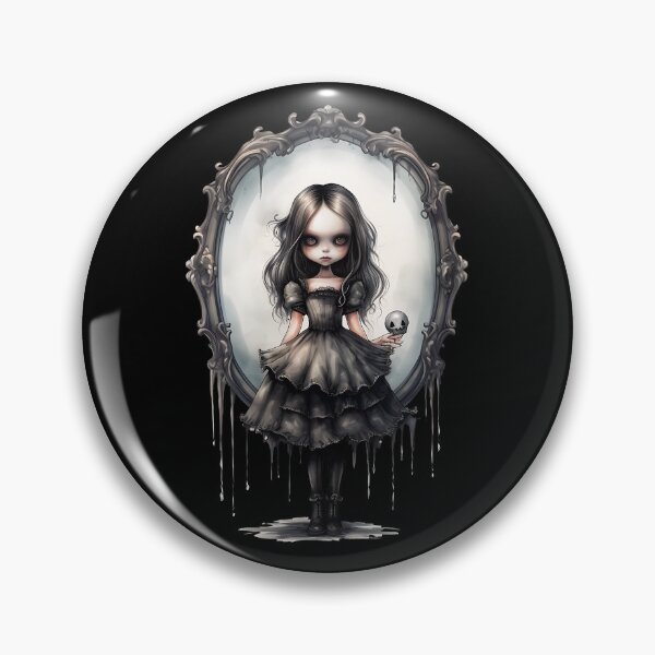 Item preview, Gothic doll - Nadja doll - Creepy designed and sold by GlunmanStore.