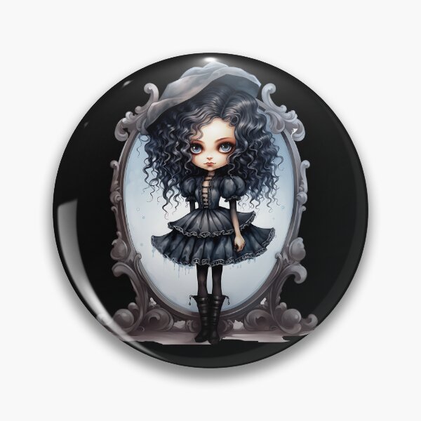 Item preview, Gothic doll - Nadja doll - Creepy designed and sold by GlunmanStore.