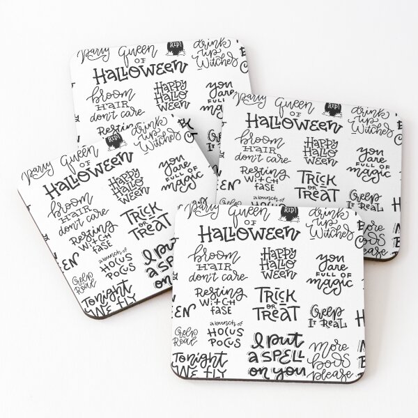 Item preview, Halloween Word Collage designed and sold by Printsalotl.