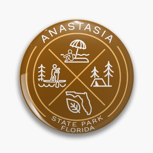 Item preview, Anastasia State Park Heraldic Logo designed and sold by VanyaKar.