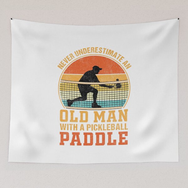 Item preview, Divertido nunca subestimes a un anciano con Pickleball Paddle designed and sold by Best Designer.