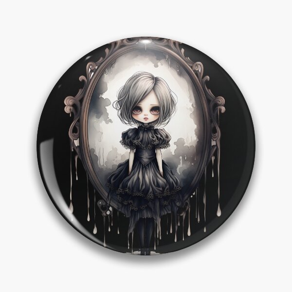 Item preview, Gothic doll - Nadja doll - Creepy designed and sold by GlunmanStore.