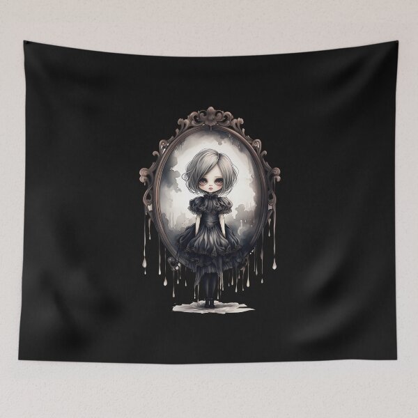 Item preview, Gothic doll - Nadja doll - Creepy designed and sold by GlunmanStore.