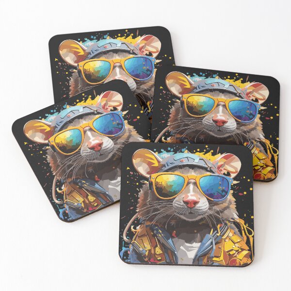 Item preview, Colorful Biker Mouse and his magical sunglasses designed and sold by Ketique.