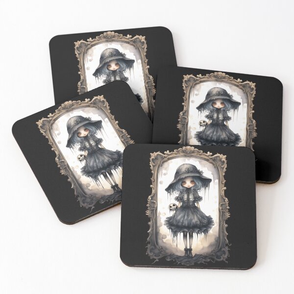 Item preview, Gothic doll - Nadja doll - Creepy designed and sold by GlunmanStore.