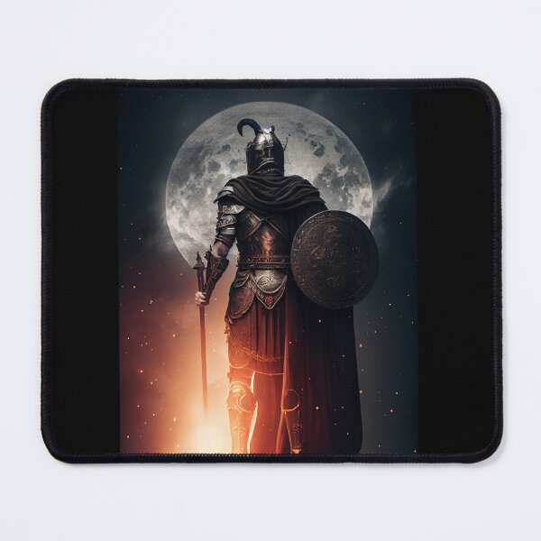 Item preview, Darkness and Light Dance: Erebus, the Celestial Warrior Amidst Galaxies designed and sold by creative-maxim.