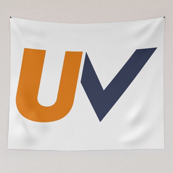 Item preview, Orange and blue UV logo designed and sold by brian59125.