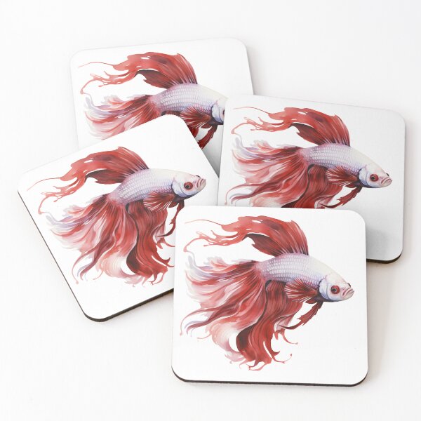 Item preview, Betta Splendens Watercolor Fish designed and sold by SchorlCraft.