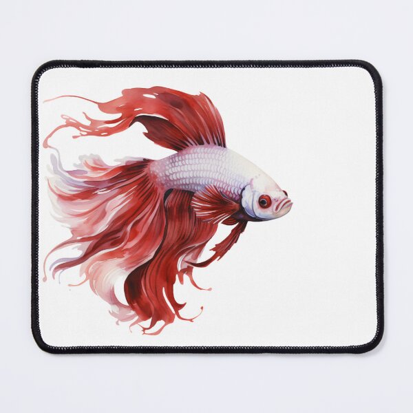 Item preview, Betta Splendens Acuarela Pez designed and sold by SchorlCraft.