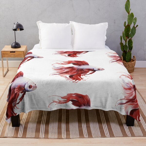 Item preview, Betta Splendens Watercolor Fish designed and sold by SchorlCraft.
