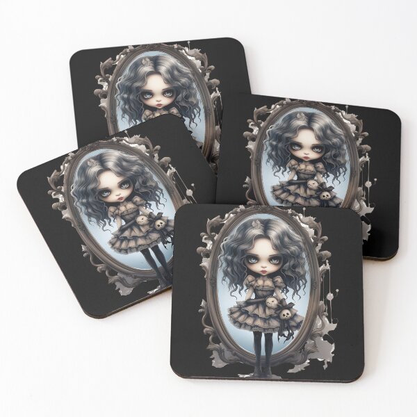 Item preview, Gothic doll - Nadja doll - Creepy designed and sold by GlunmanStore.