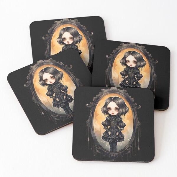 Item preview, Gothic doll - Nadja doll - Creepy designed and sold by GlunmanStore.
