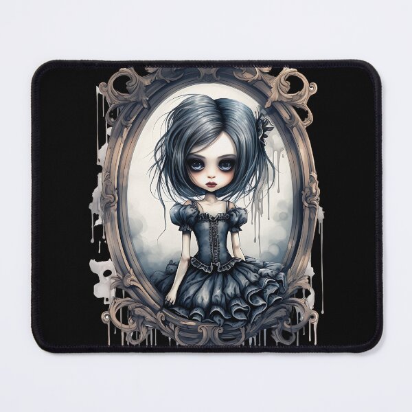 Item preview, Gothic doll - Nadja doll - Creepy designed and sold by GlunmanStore.