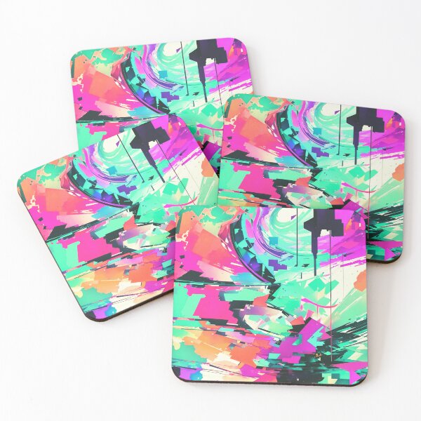 Item preview, 80s Color Glitch Art designed and sold by FocalFrenzy.