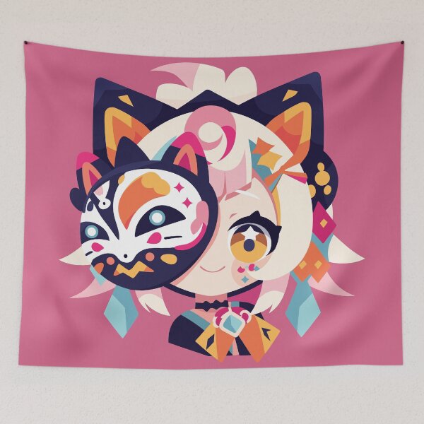 Item preview, Masquerade Cat designed and sold by Chibi Cat Art Corner.