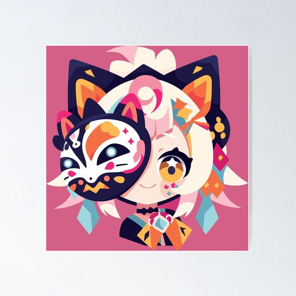 Item preview, Masquerade Cat designed and sold by Chibi Cat Art Corner.