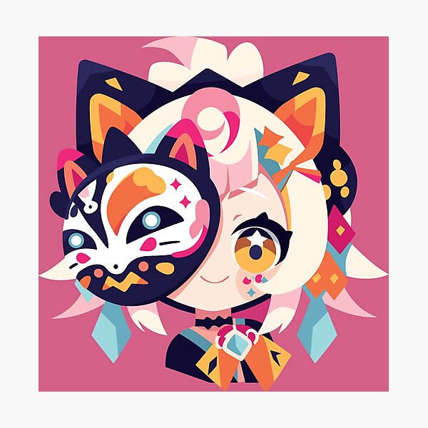 Item preview, Masquerade Cat designed and sold by Chibi Cat Art Corner.