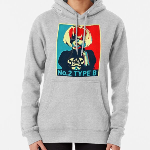 Nier Automata 2B Sudadera con capucha