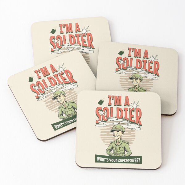 Item preview, I'm a soldier. What’s your super power? Best soldier gift designed and sold by Zandalus.