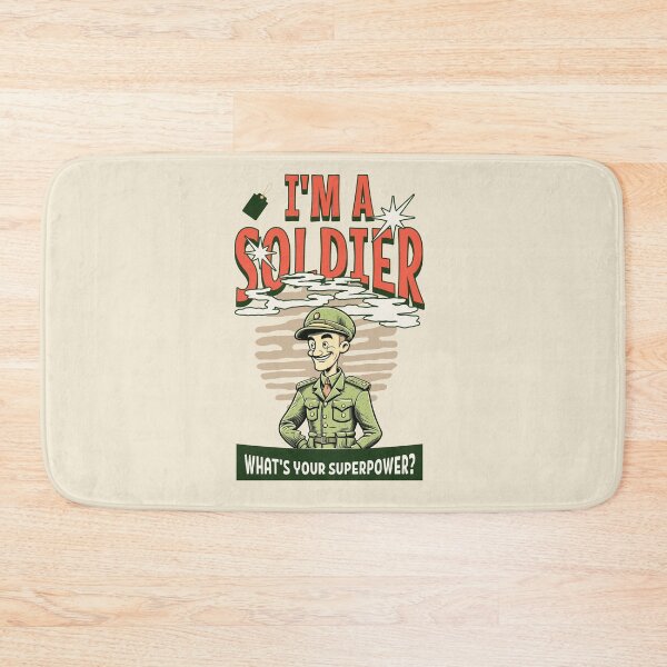 Item preview, I'm a soldier. What’s your super power? Best soldier gift designed and sold by Zandalus.